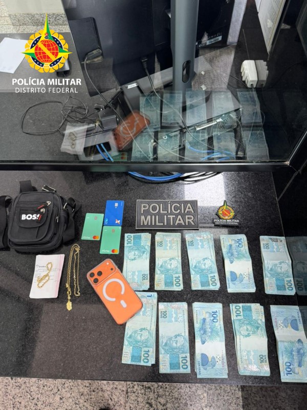PMDF realiza operação contra suspeita de lavagem de dinheiro em agência bancária de Sobradinho